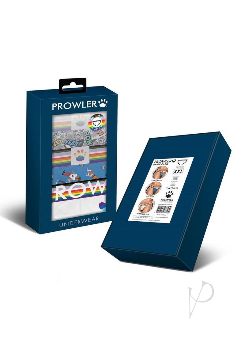 Prowler Pride Jock Strap Coll 3pk Xxl