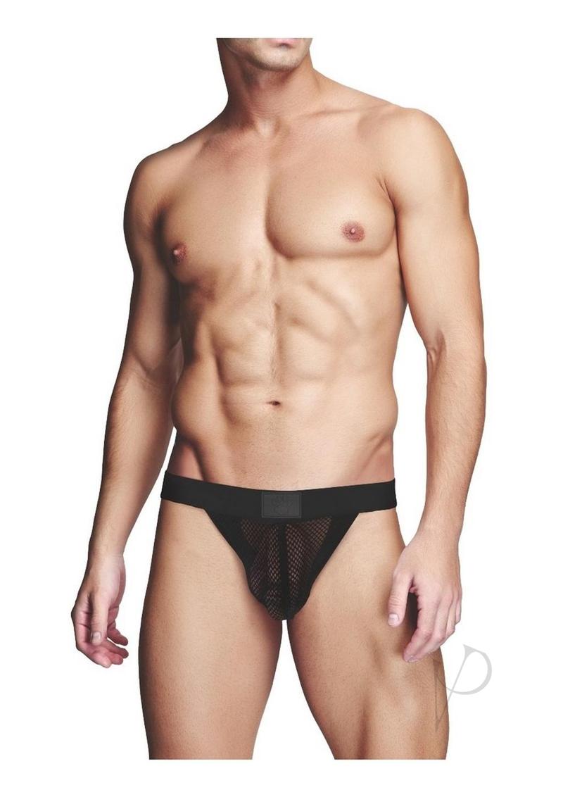 Prowler Red Fishnet Assless Jock Blk Xxl