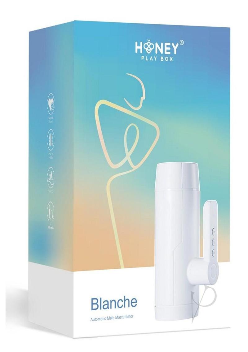 Blanche Thrusting Auto Male Mast Wht