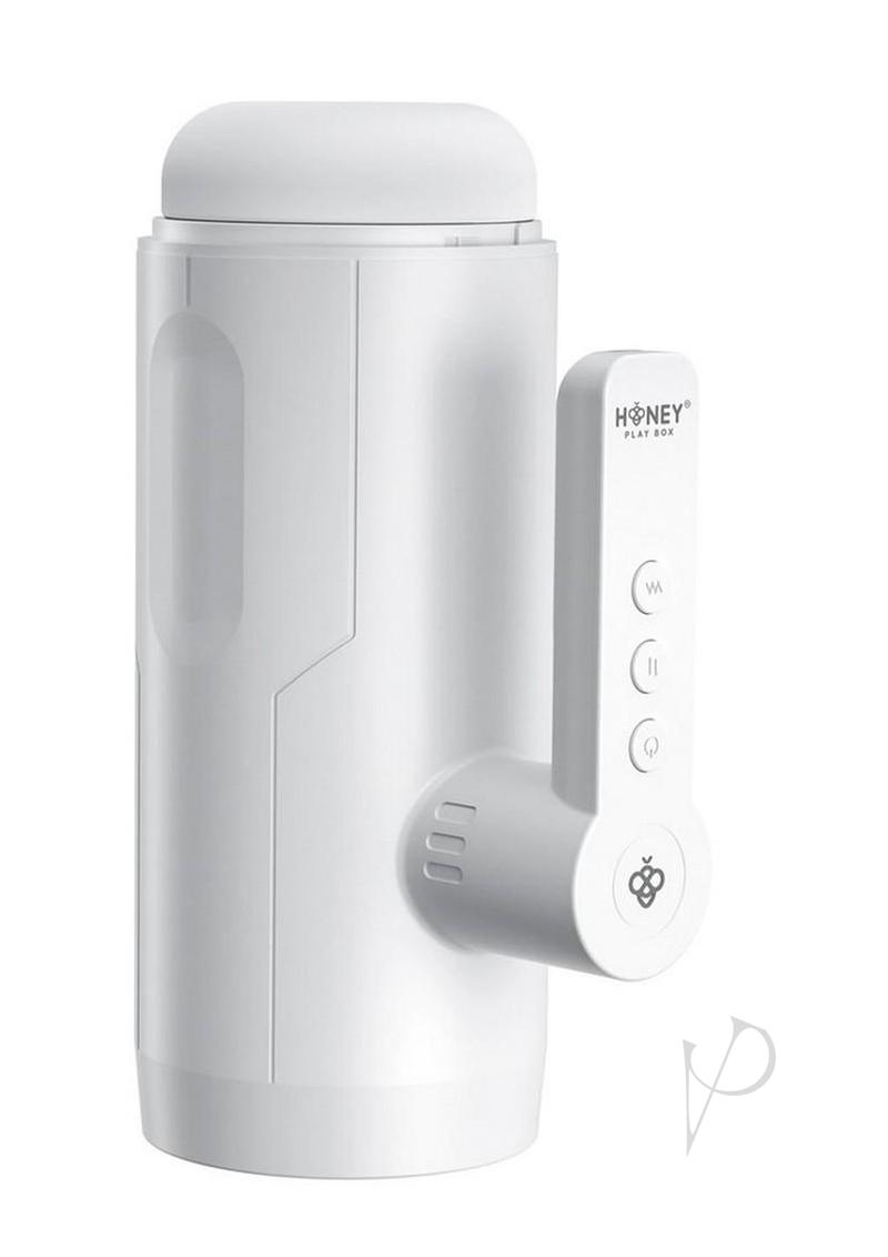 Blanche Thrusting Auto Male Mast Wht