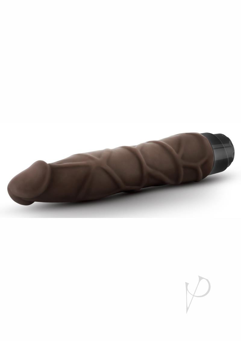 Dr Skin Cock Vibe 1 Chocolate 9