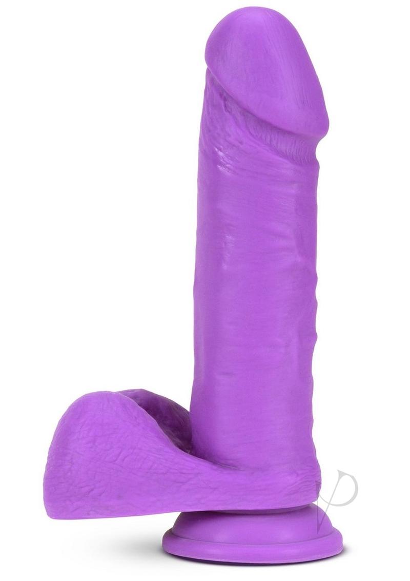 Neo Dual Density Dildo 8` Neon Purple