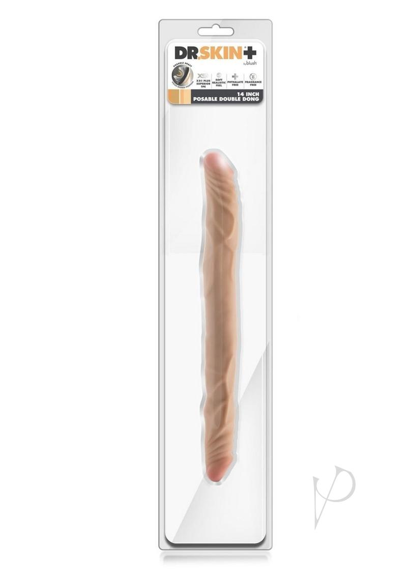Dr Skin Plus Posable Dbl Dong 14 Van