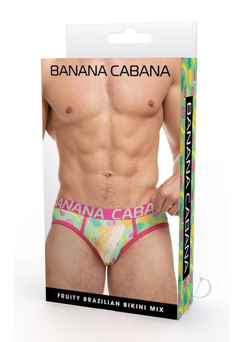 Banana Cabana Bikini Fruit Lg/xl Multi