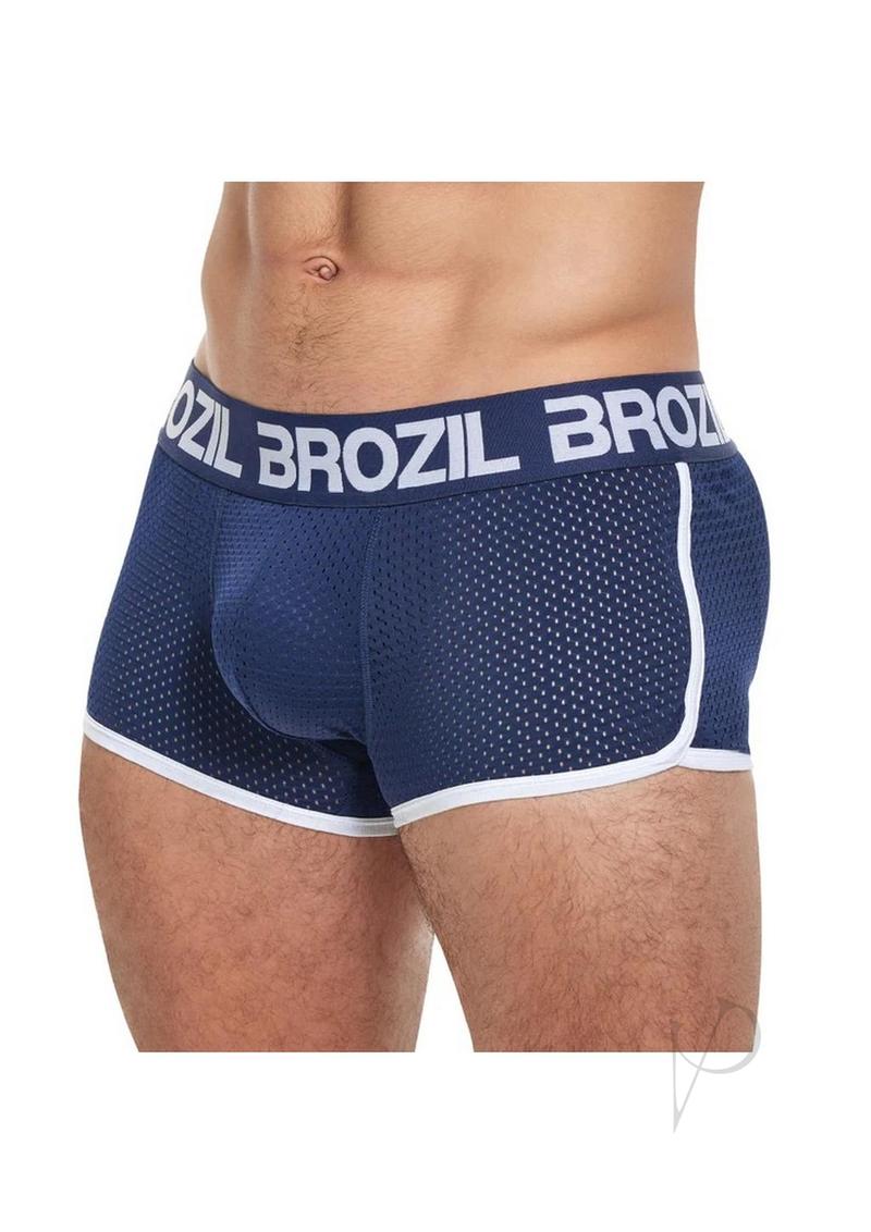 Brozil Mesh Boxer L/xl Nvy
