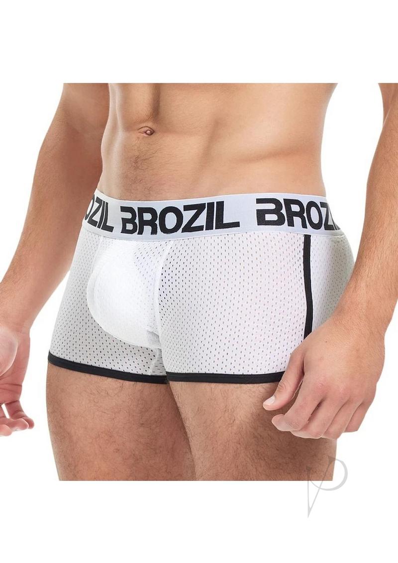 Brozil Mesh Boxer L/xl Wht