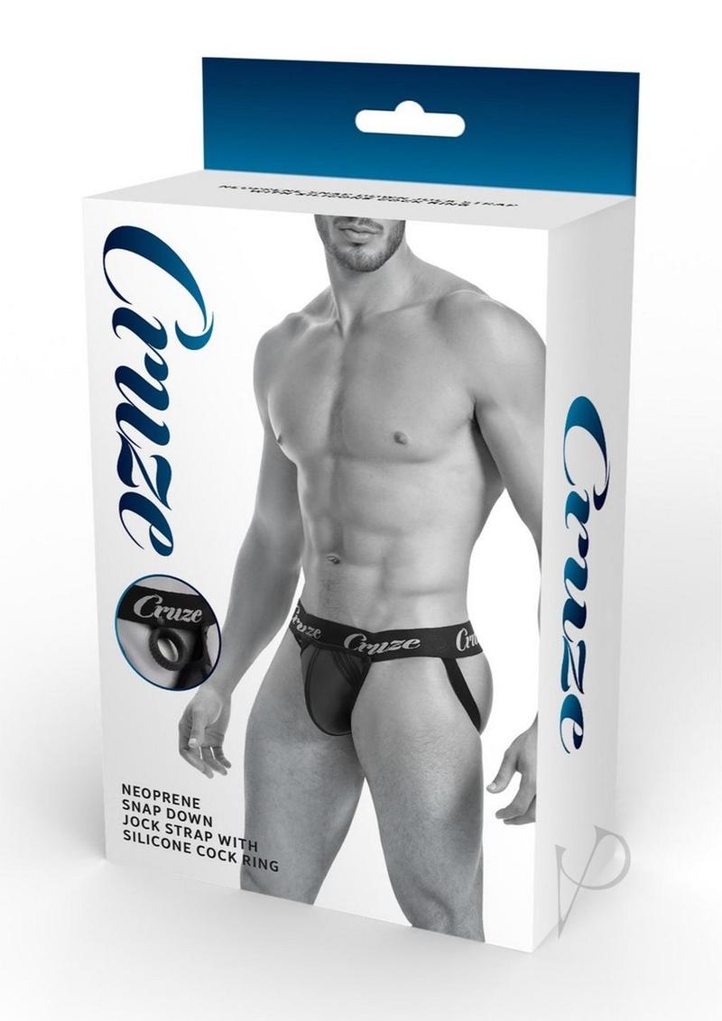 Cruze High Bar Jock W/cring L/xl Blk