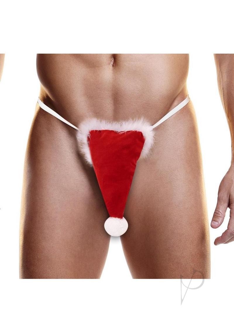 Santa Hat Thong O/s