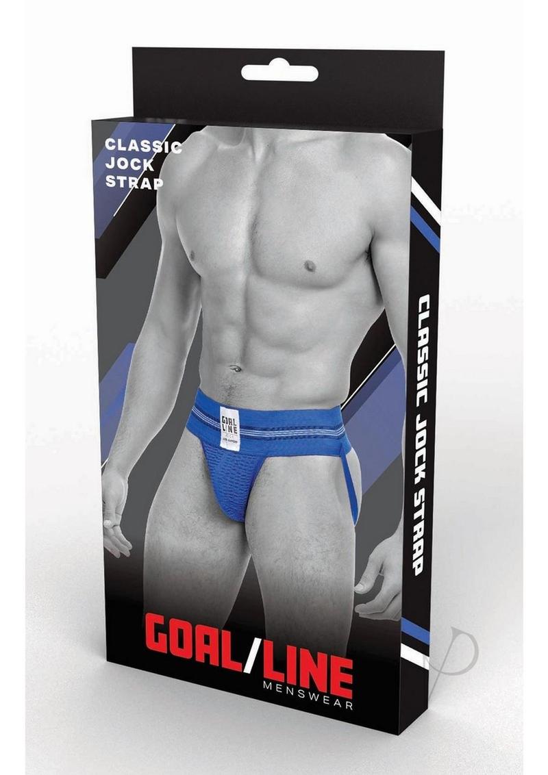 Goal Line Class Jockstrap S/m Blu