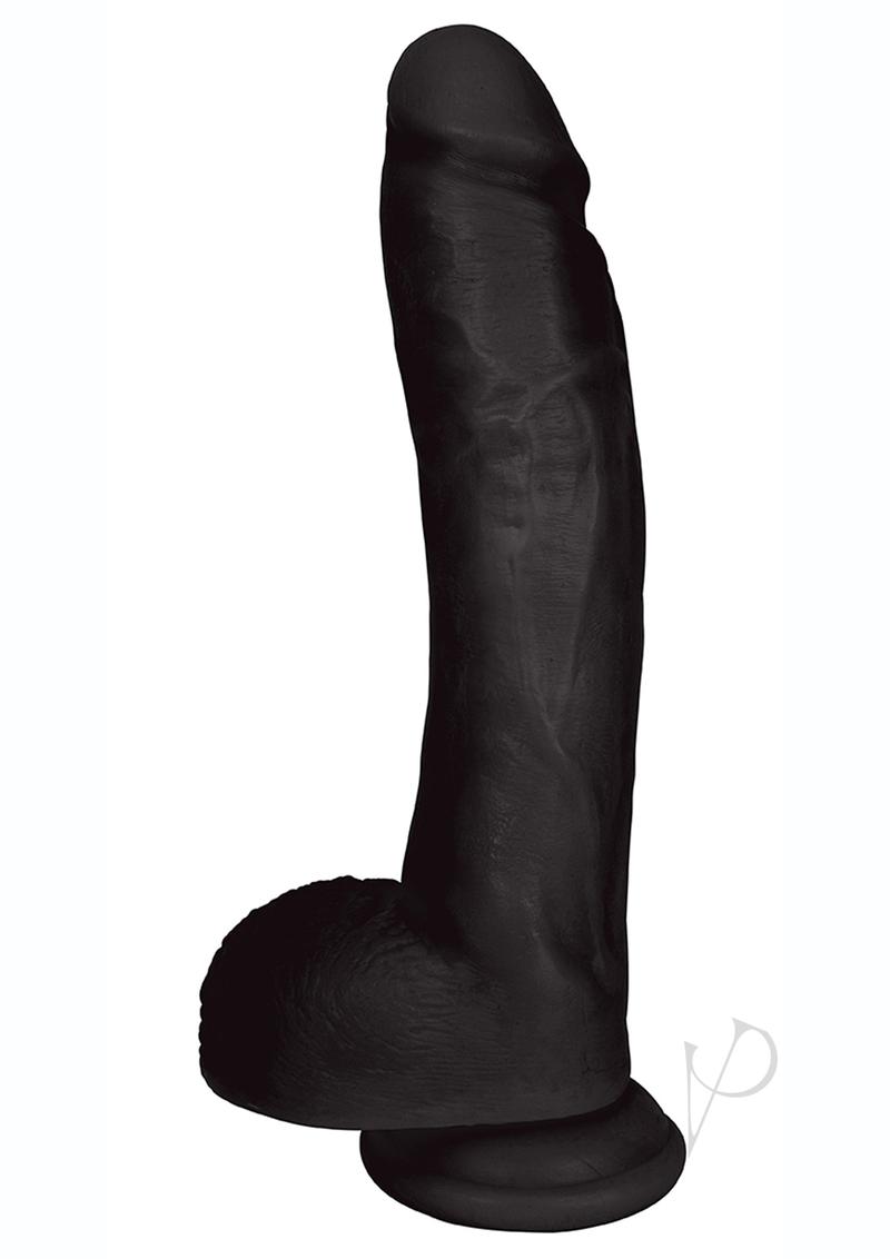 Jock Realistic Dong W/balls 10 Black