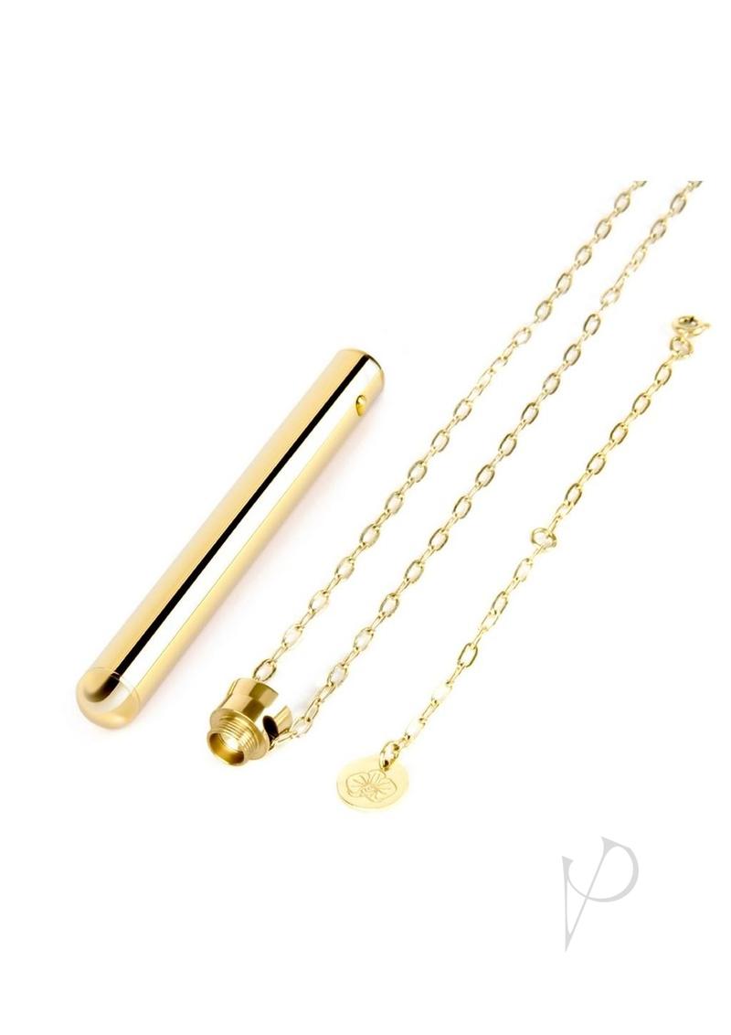 Le Wand Vibrating Necklace Gold(disc)