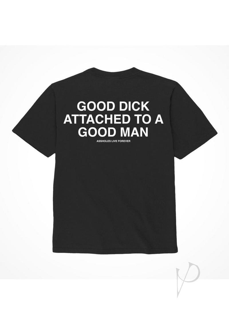 Alf Good Dick Attached Tshirt Md Blk