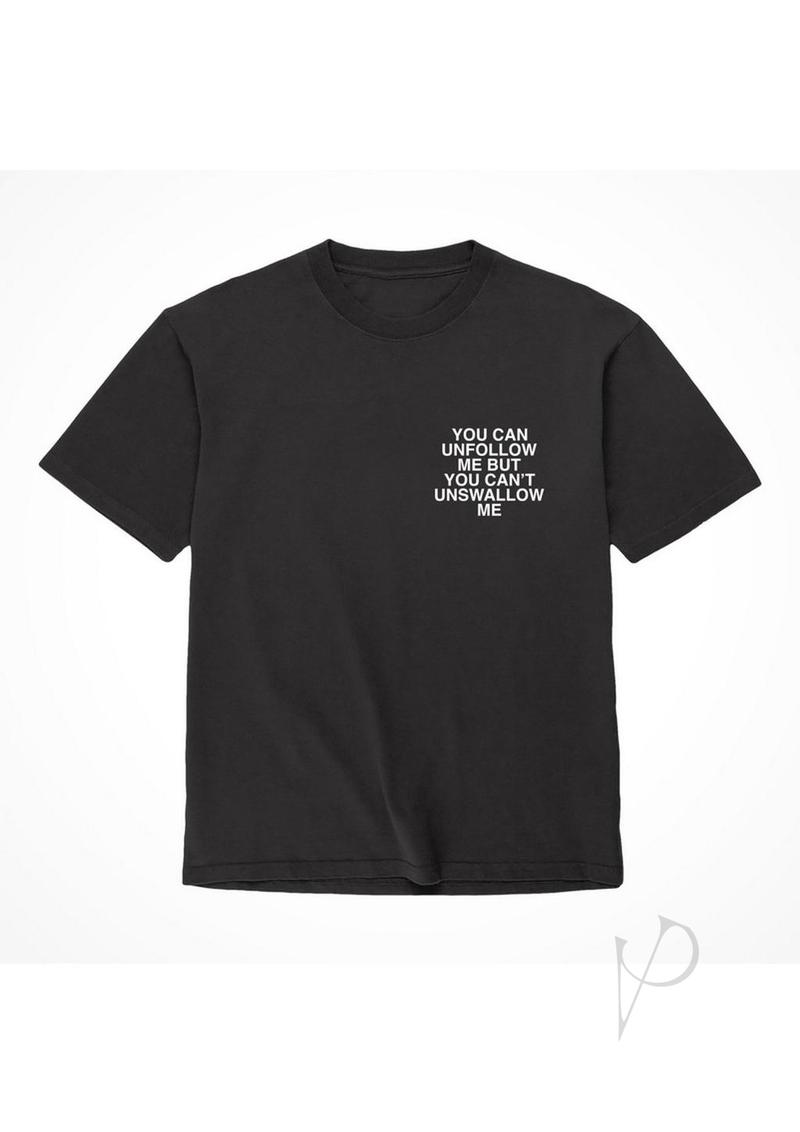 Alf Unfollow Me Tshirt Xl Blk