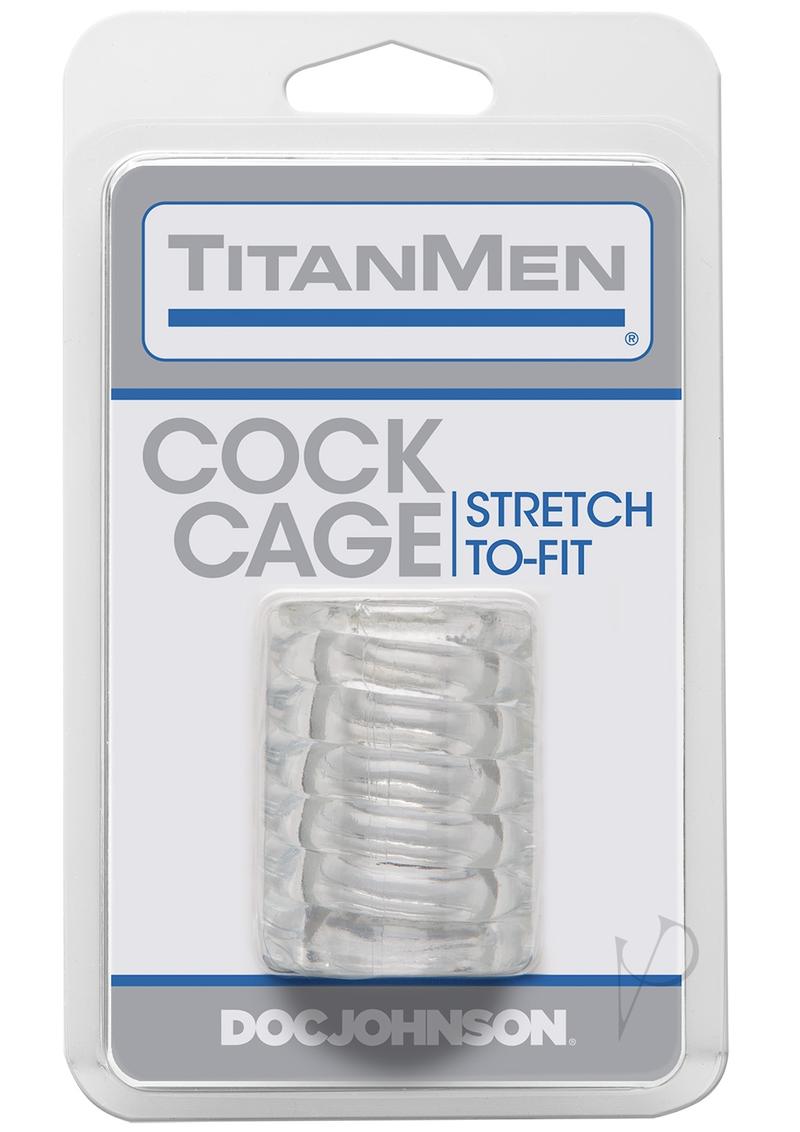 Titanmen Cock Cage Clear