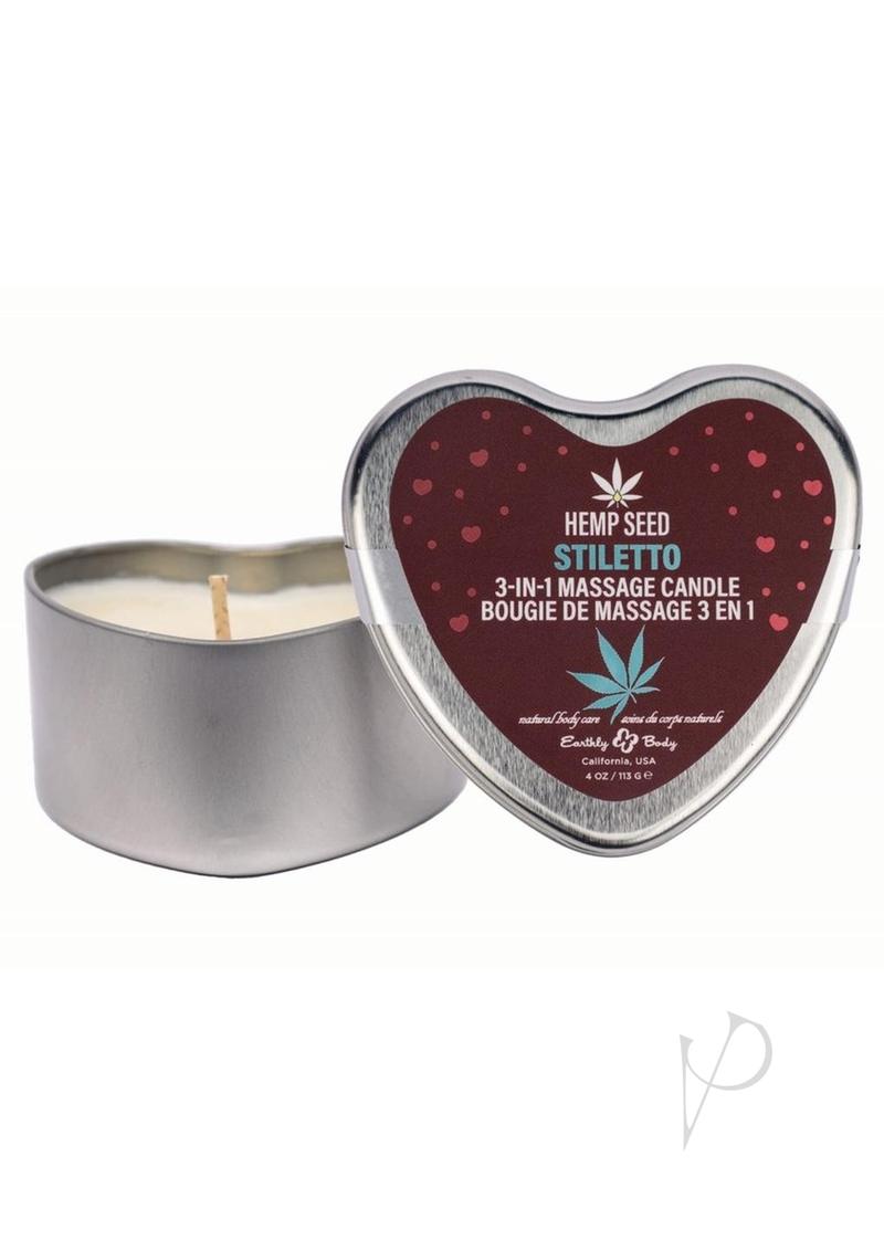 Hemp Seed 3n1 Candle Stiletto 4oz
