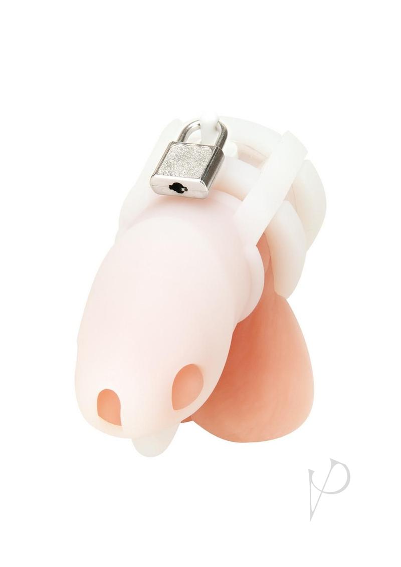 Blueline Cock Cage Ball Divider Wht