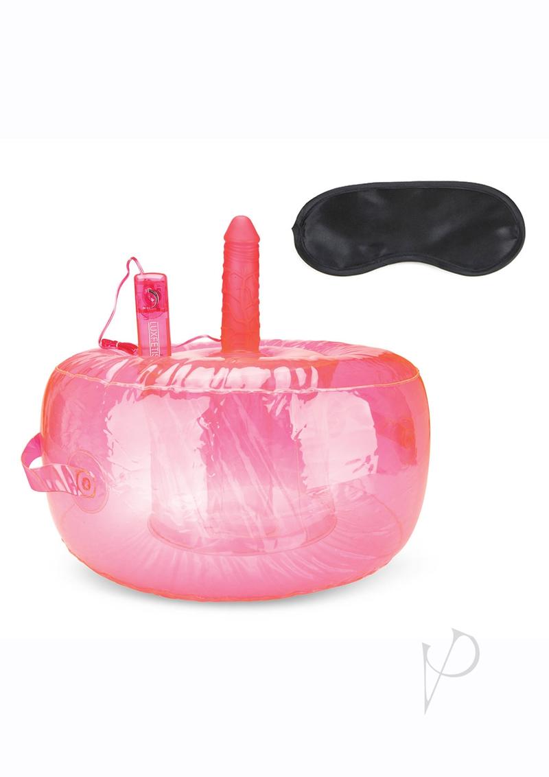 Lux F Inflatable Sex Chair W/vibe Dildo