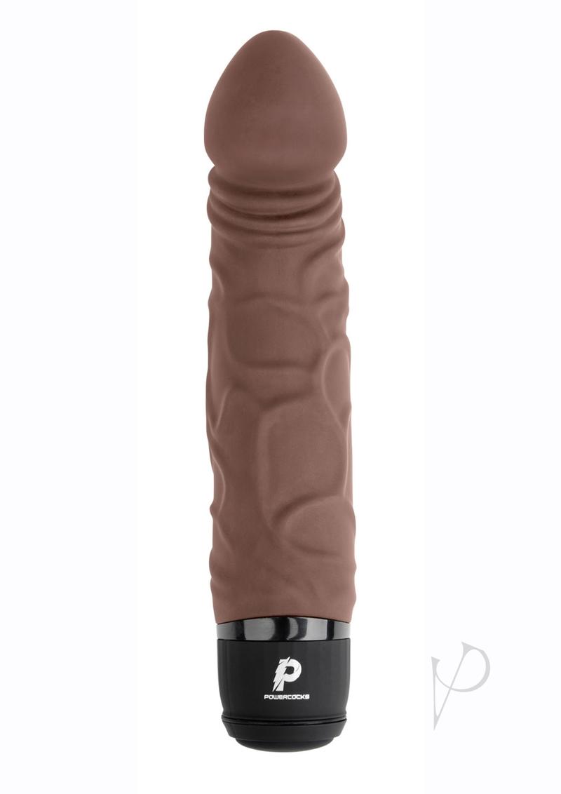 Pc Realistic Vibrator 6.5 Dk Brwn(disc)