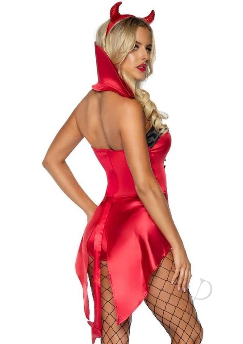 Devilish Darling 3pc Sm Red(sale)