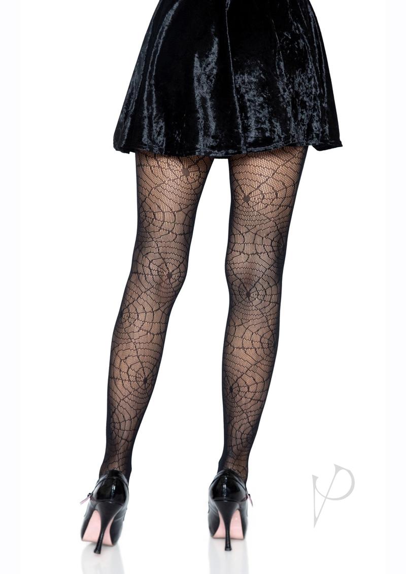 Spider Lace Pantyhose Os Black(spec)