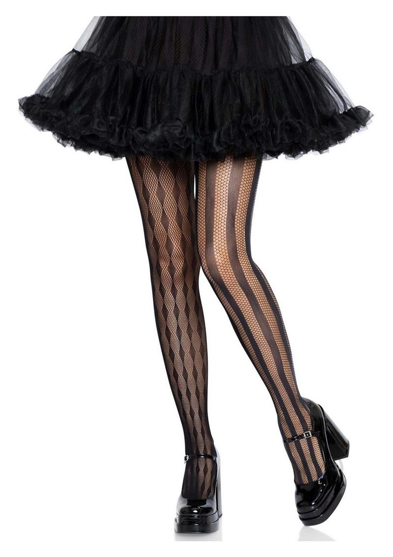 Harlequin Net Tights Os Black(sale)