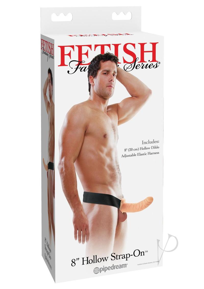 Ff Hollow Strap On 8` Flesh