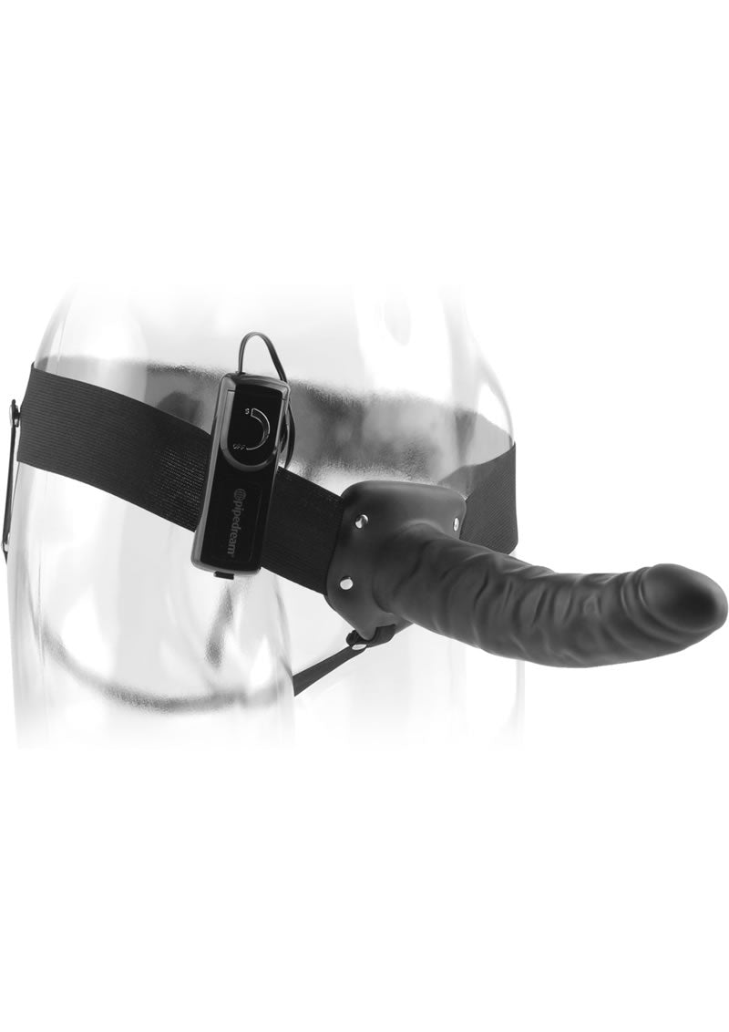 Ff Vibe Hollow Strap On 8 Black