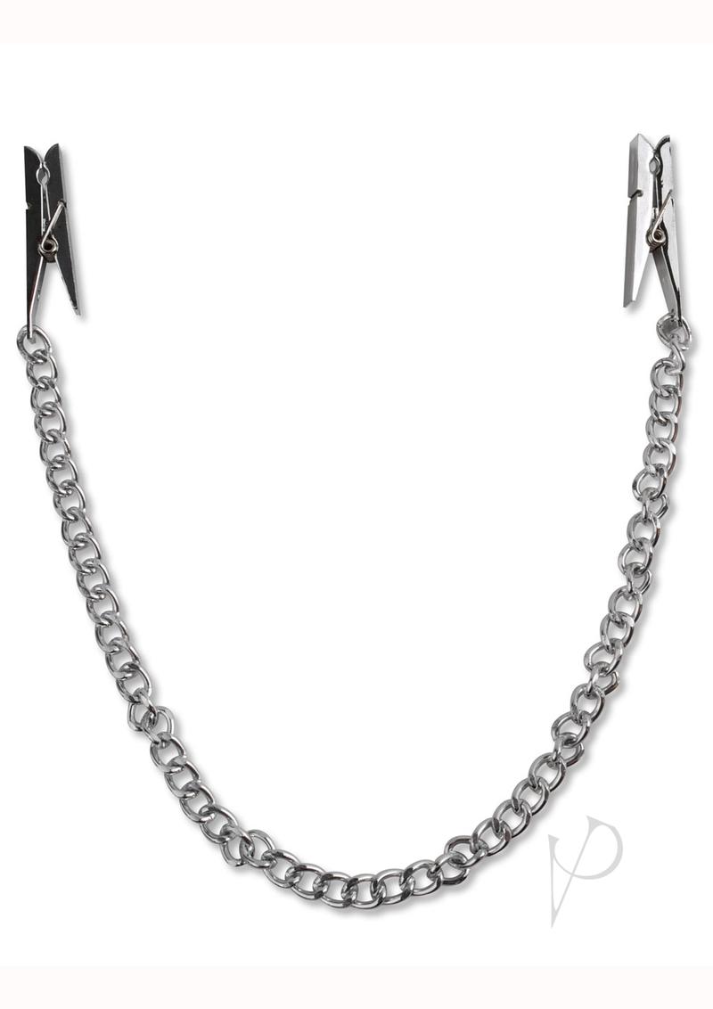 Ff Nipple Chain Clips Silver