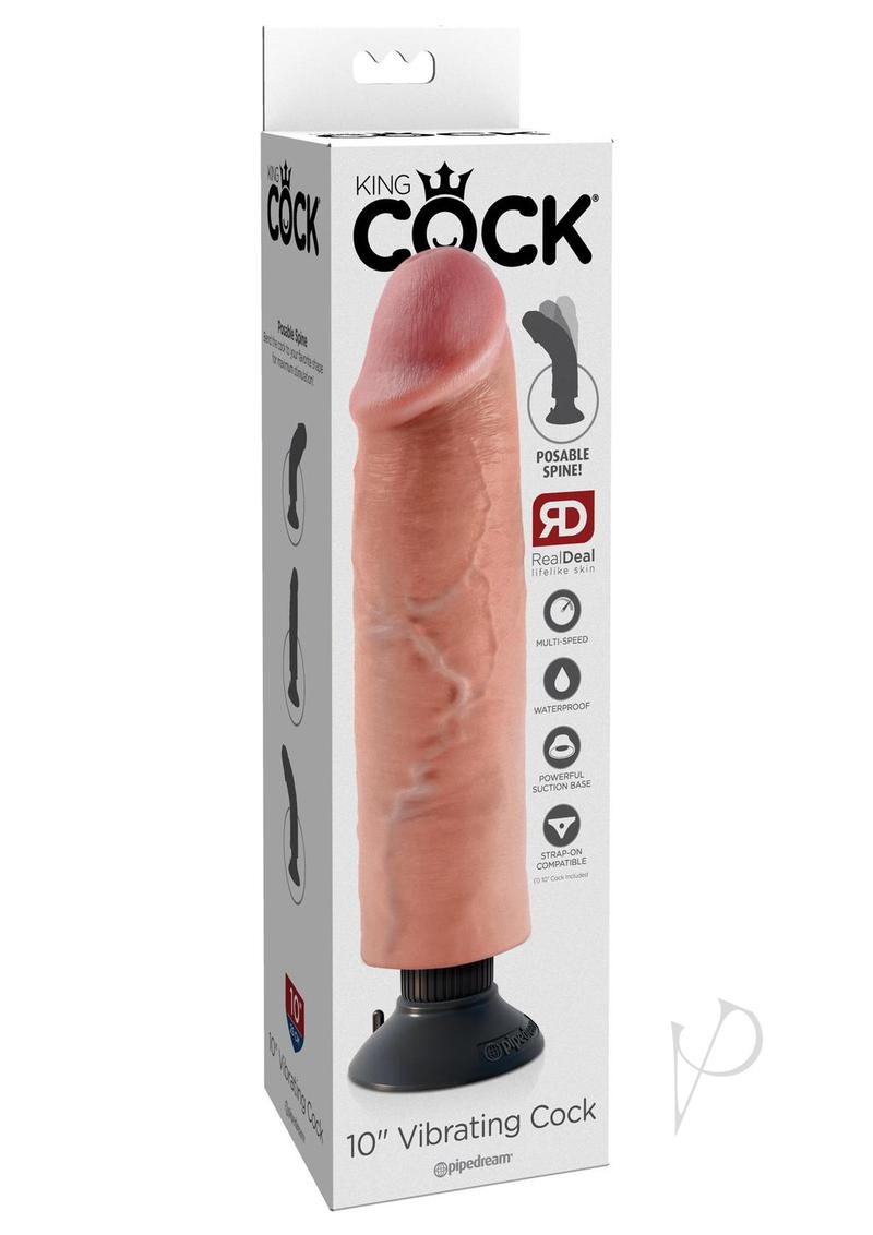 Kc 10 Vibrating Cock Flesh