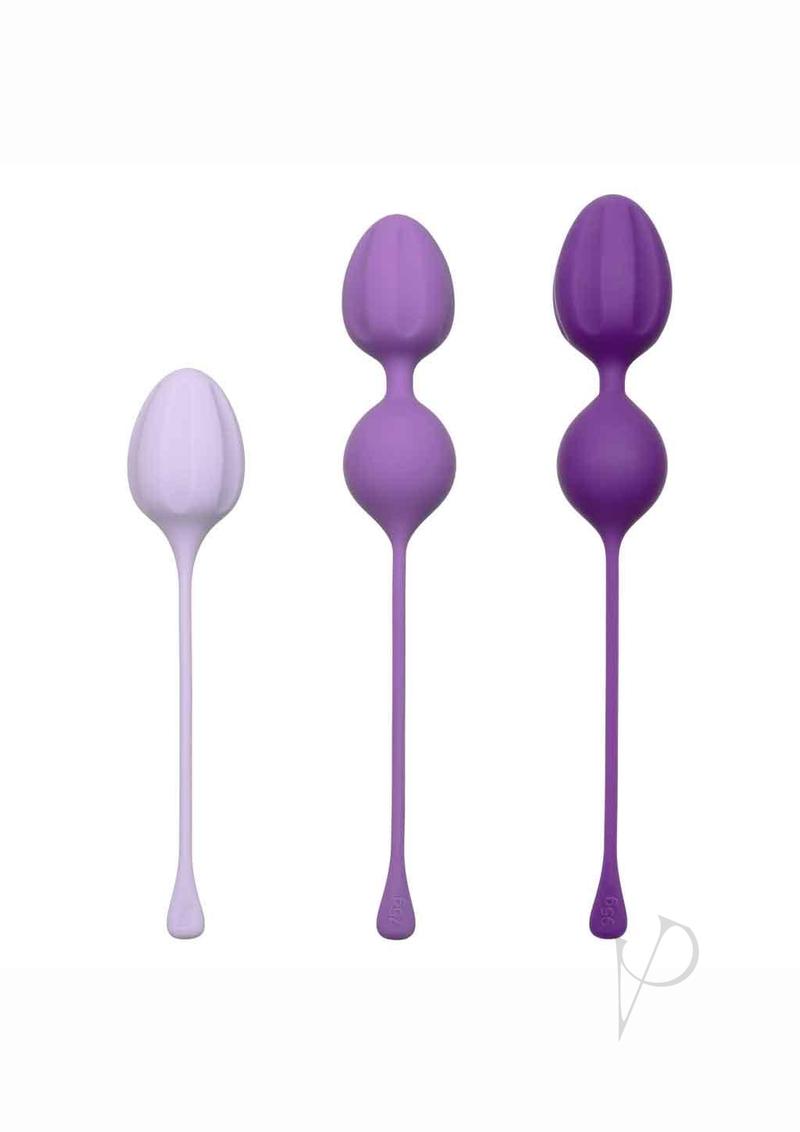 Kegel Training 3pc Set Purple
