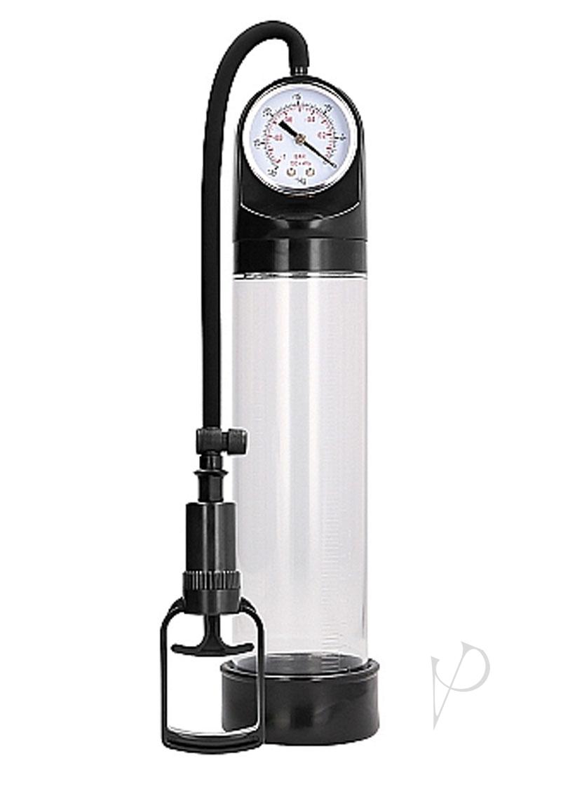 Pumped Comfort Pump W/psi Gauge Transpar