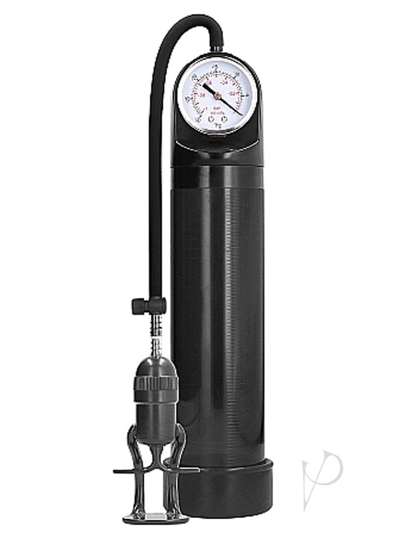 Pumped Deluxe Pump W/psi Gauge Blk