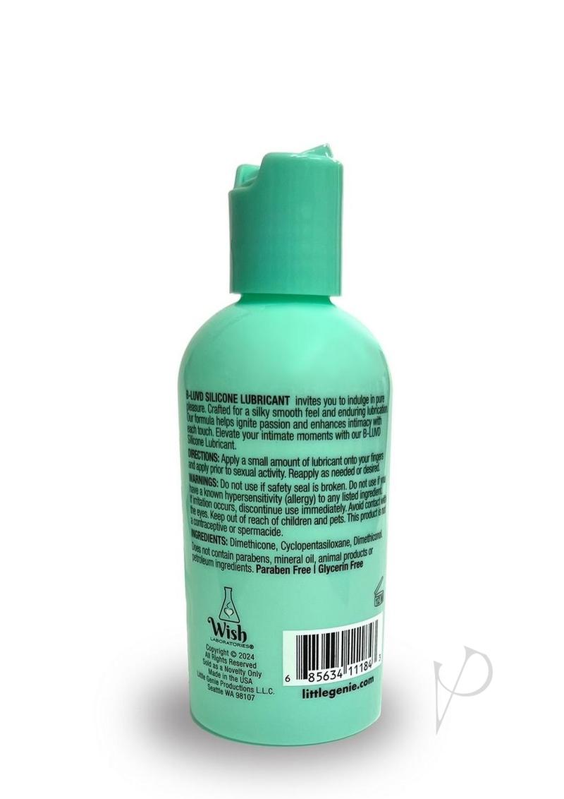 B-luvd Silicone Lubricant 4oz