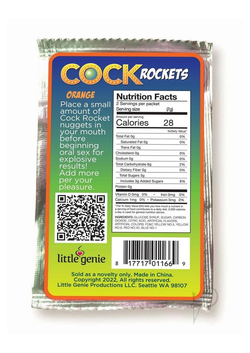Cock Rockets Orange Individual