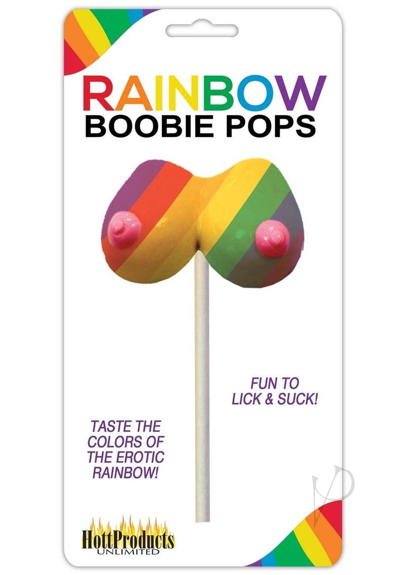 Rainbow Boobie Candy Pop Individual