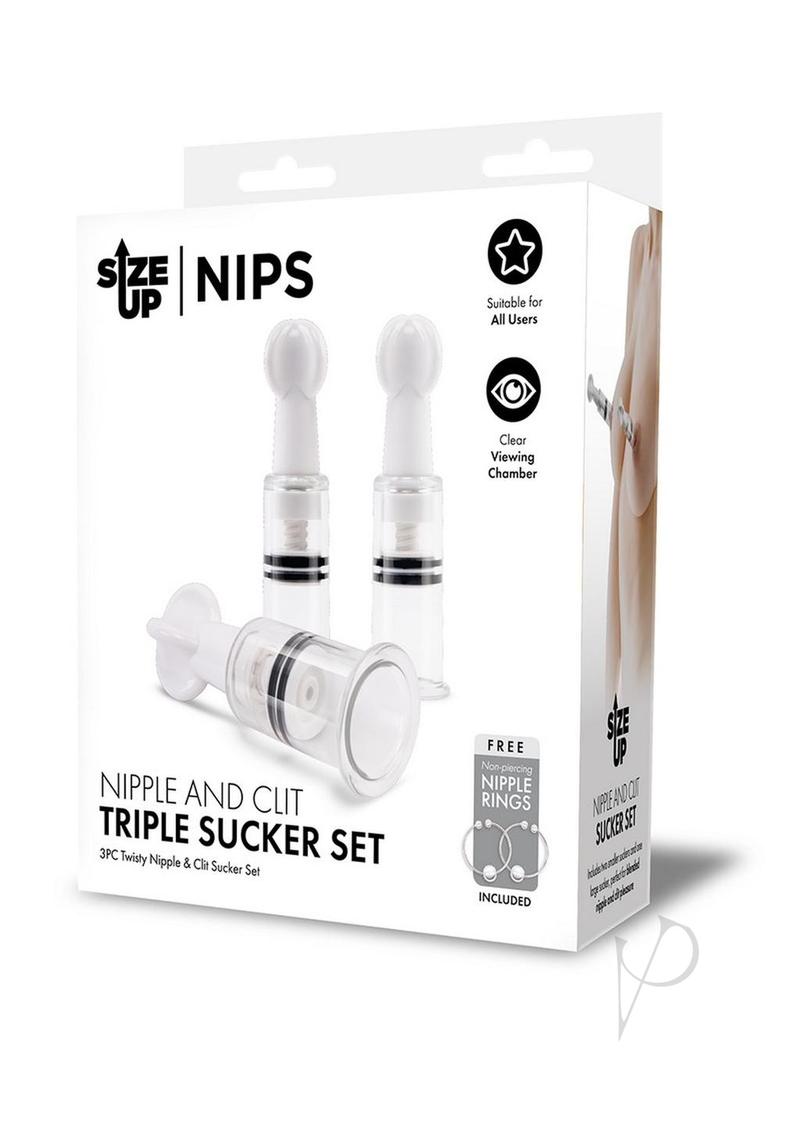 Su Nipple Clit Triple Sucker Set