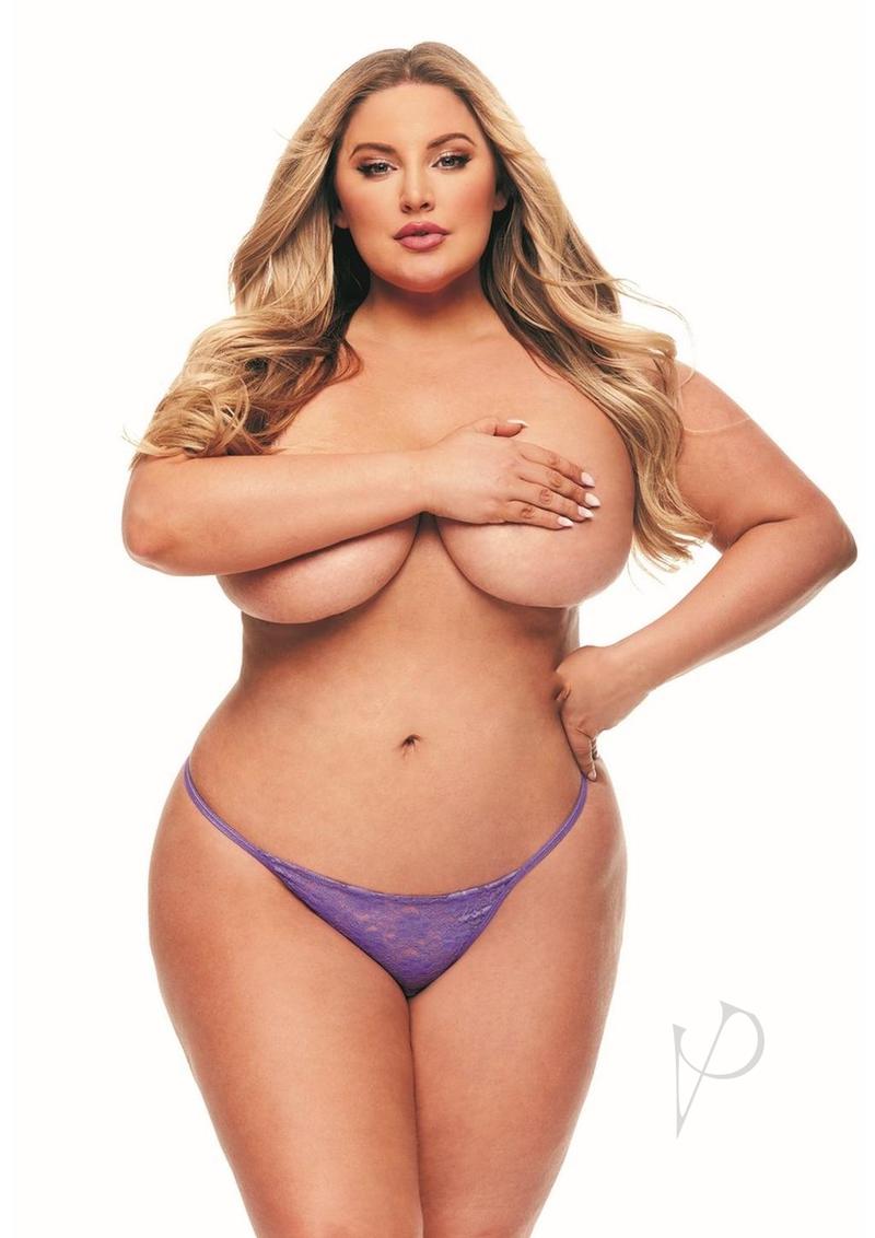 Secret Lace Gstringpantyvib Qs Pur(sale)