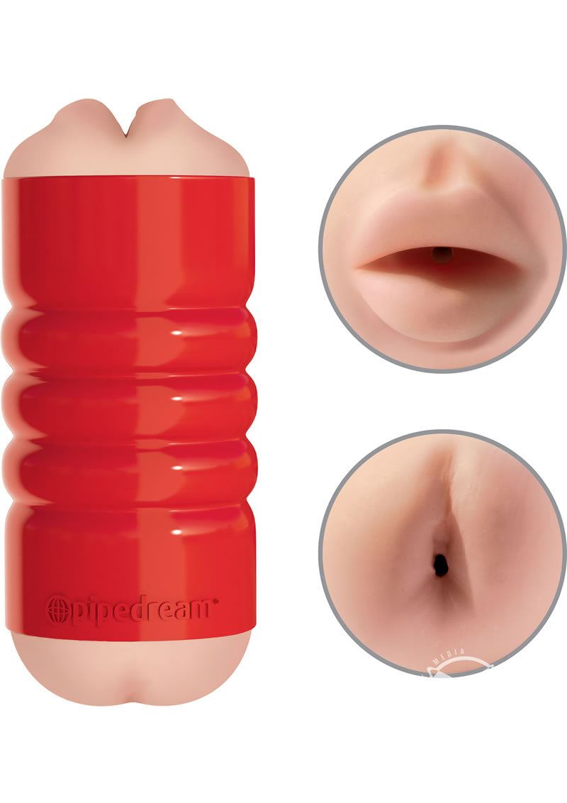 Pdx Tight Grip Mouth/ass Masturbat Red