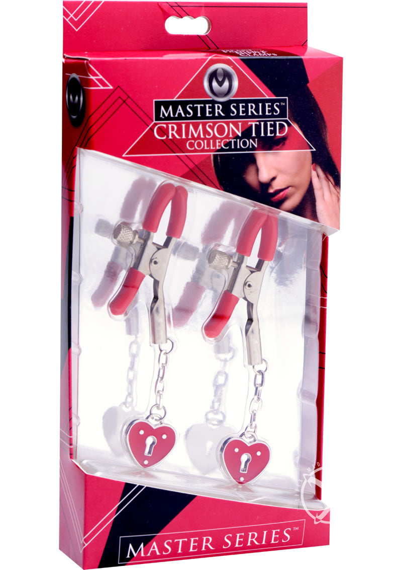 Msct Charmed heart Pdlck Nip Clamp