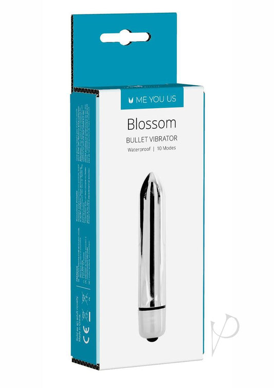 Myu Blossom 10 Mode Bullet Vibe Silver
