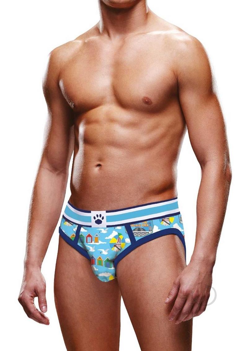 Prowler Brighton Brief Md Blu Ss