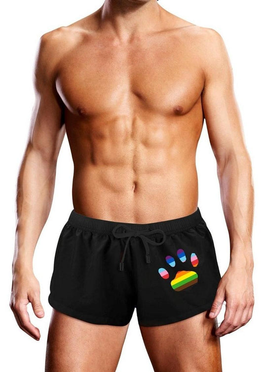 Prowler Swim Blk Oversz Paw Trk Md