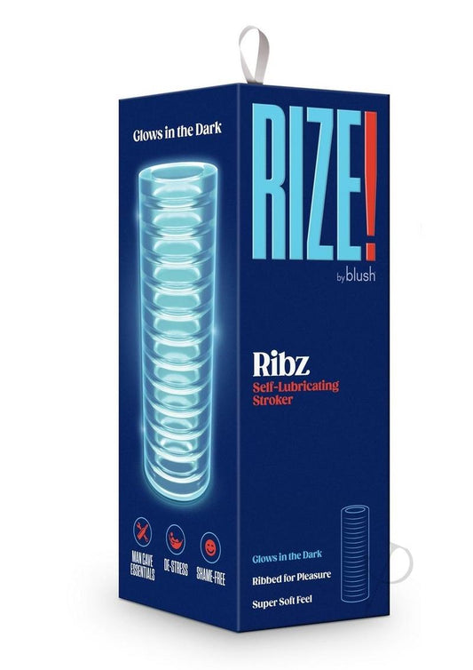 Rize Ribz Self Lube Stroker Clear