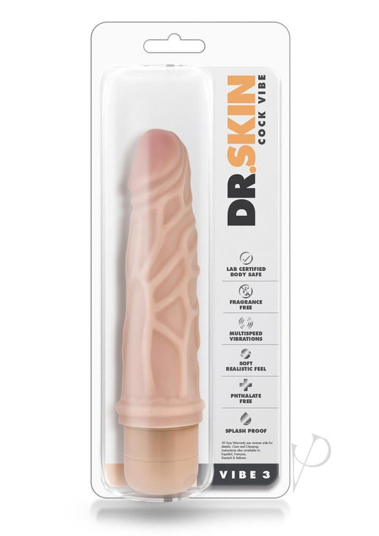 Dr Skin Cock Vibe 03 Beige 7.25