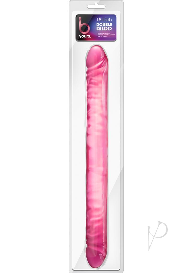 18`` Double Dildo Pink