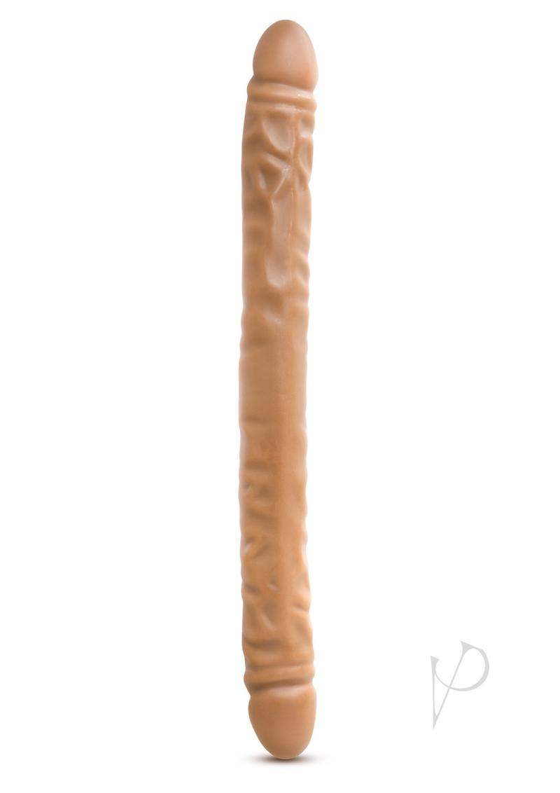 Dr Skin Double Dildo 18 Mocha