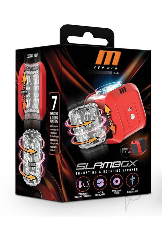 M For Men Slambox Red