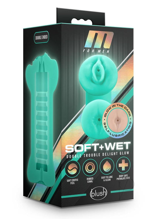 M For Men Soft and Wet Dbl Trouble Vanilla