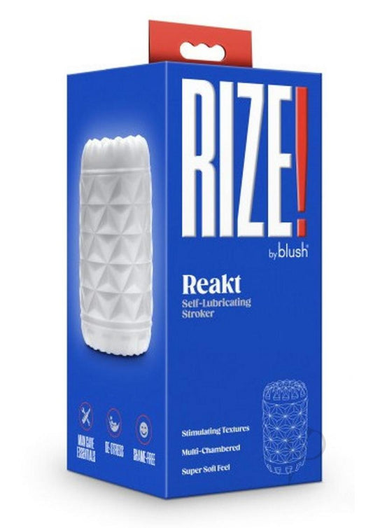 Rize Reakt Self Lube Stroker White