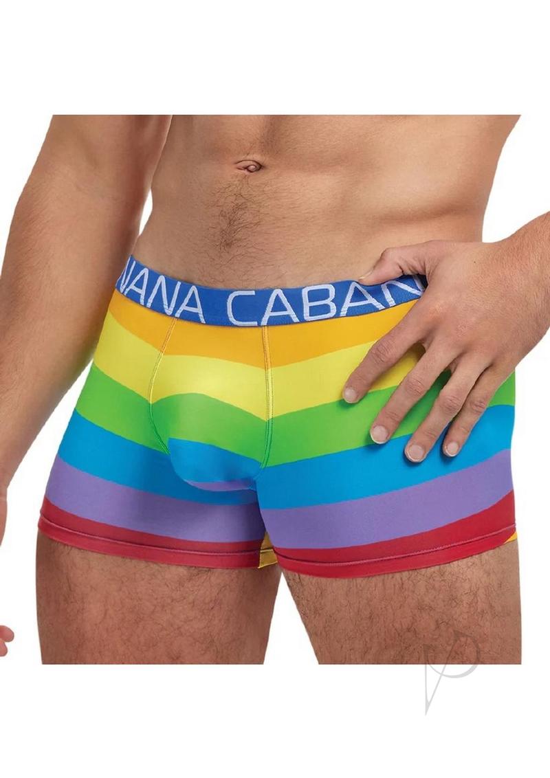 Banana Cabana Trunks Md/lg Rainbow